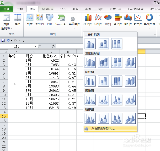 Excel图表模板的保存与使用