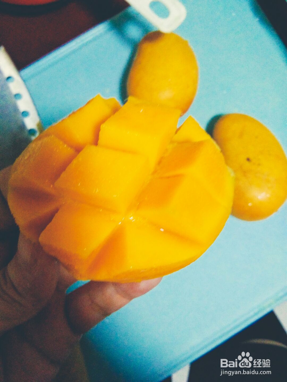爽脆可口的芒果布丁