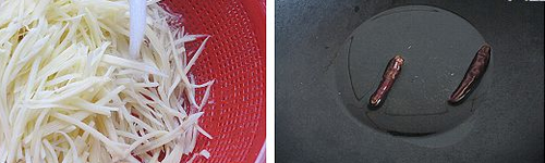 零厨艺自制特级味精做出五星级的酸辣土豆丝