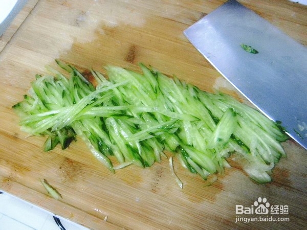 教你做黄瓜拌豆皮