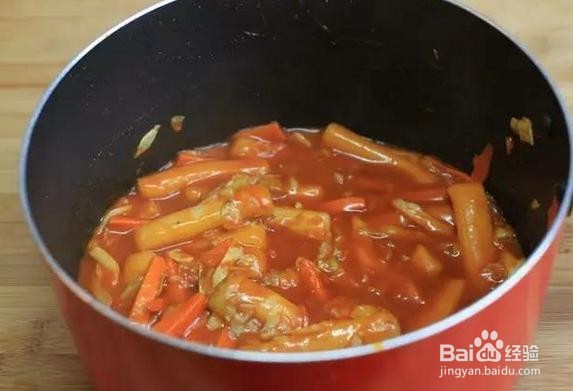 怎样做正宗地道的韩式辣酱炒年糕