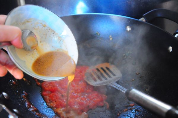 蓑衣茄子素番茄