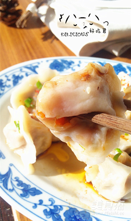 鸡汤胡萝卜饺子