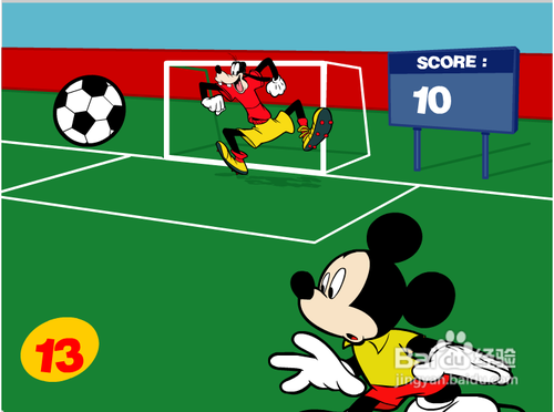 米老鼠踢足球攻略