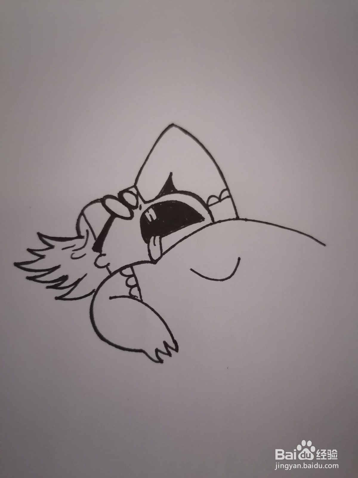 中暑的玛丽怎么画
