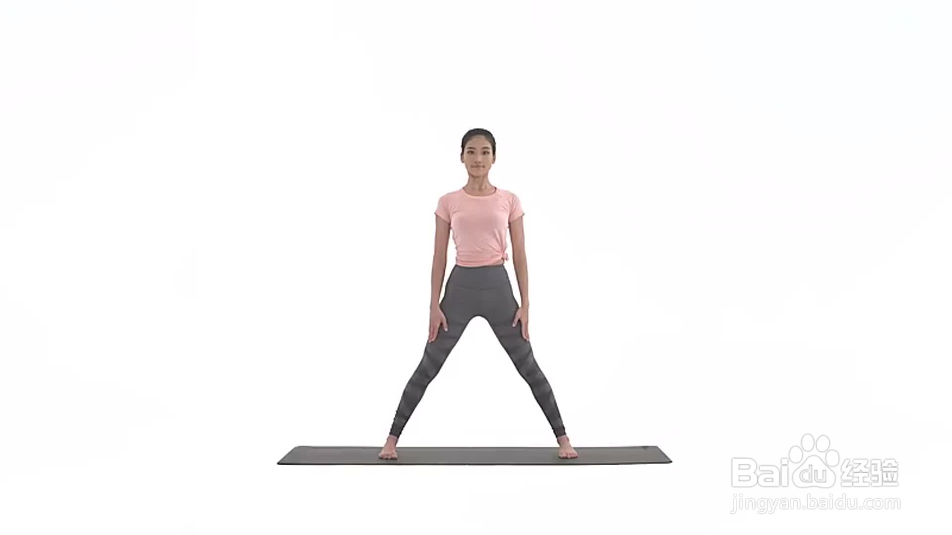 左侧三角伸展式_舒缓瑜伽 · 晨间肩颈唤醒