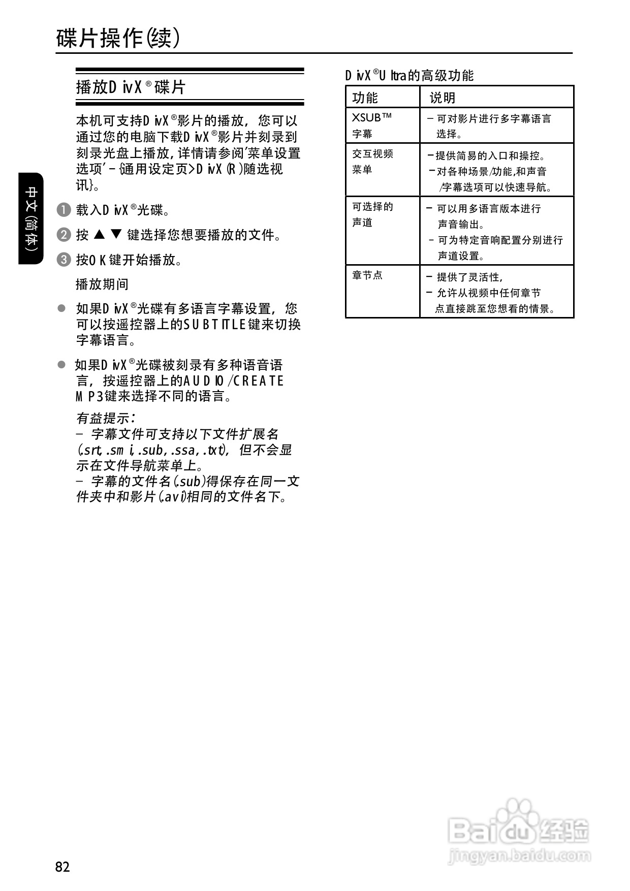 PHILIPS DVP5996K DVD播放器使用说明书:[2]