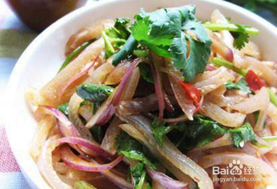 凉拌猪皮的做法