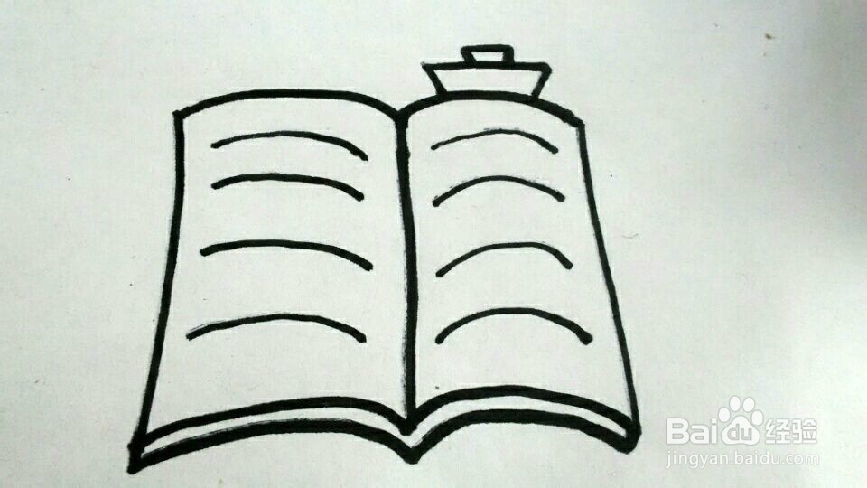 简笔画——书桌一角