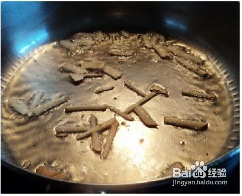 辣蟹酱炒芦笋肉丝