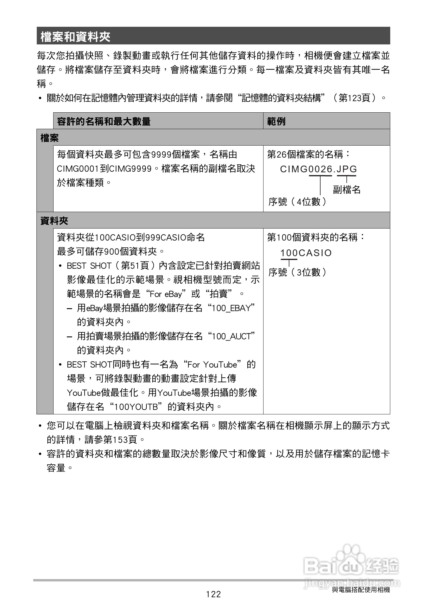 CASIO数位相机EX-Z250使用说明书:[13]