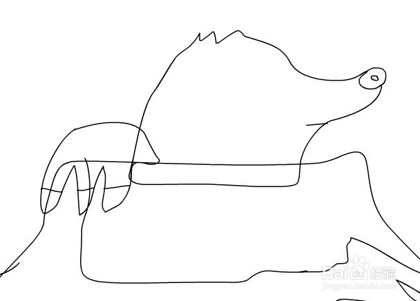 flash如何绘制卡通的地鼠