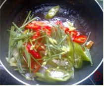 韭花香干炒腊肉