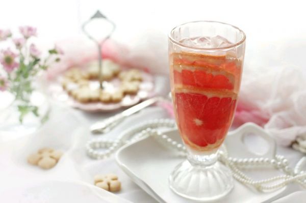 满杯西柚泡泡饮#在“家”打造ins风美食