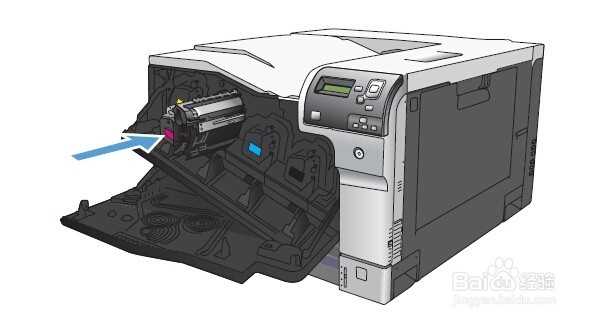HP Color LaserJet5525系列更换打印碳粉盒截图
