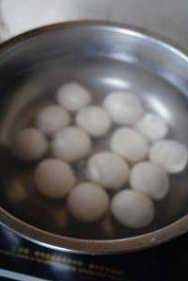 黑芝麻汤圆的做法