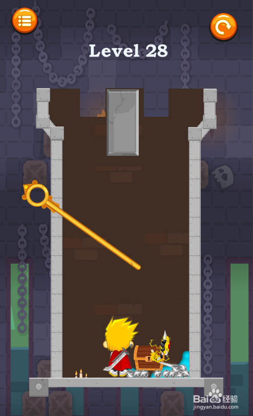 怎样通过Caio Hero Rescue的Level 28？