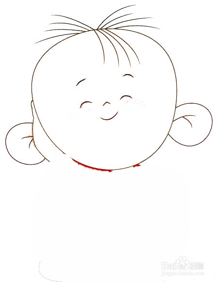 呆萌的图图的画法