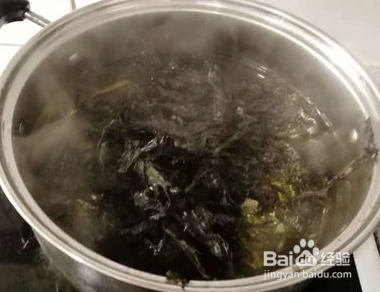 早餐如何快速做出美味的紫菜蛋花汤