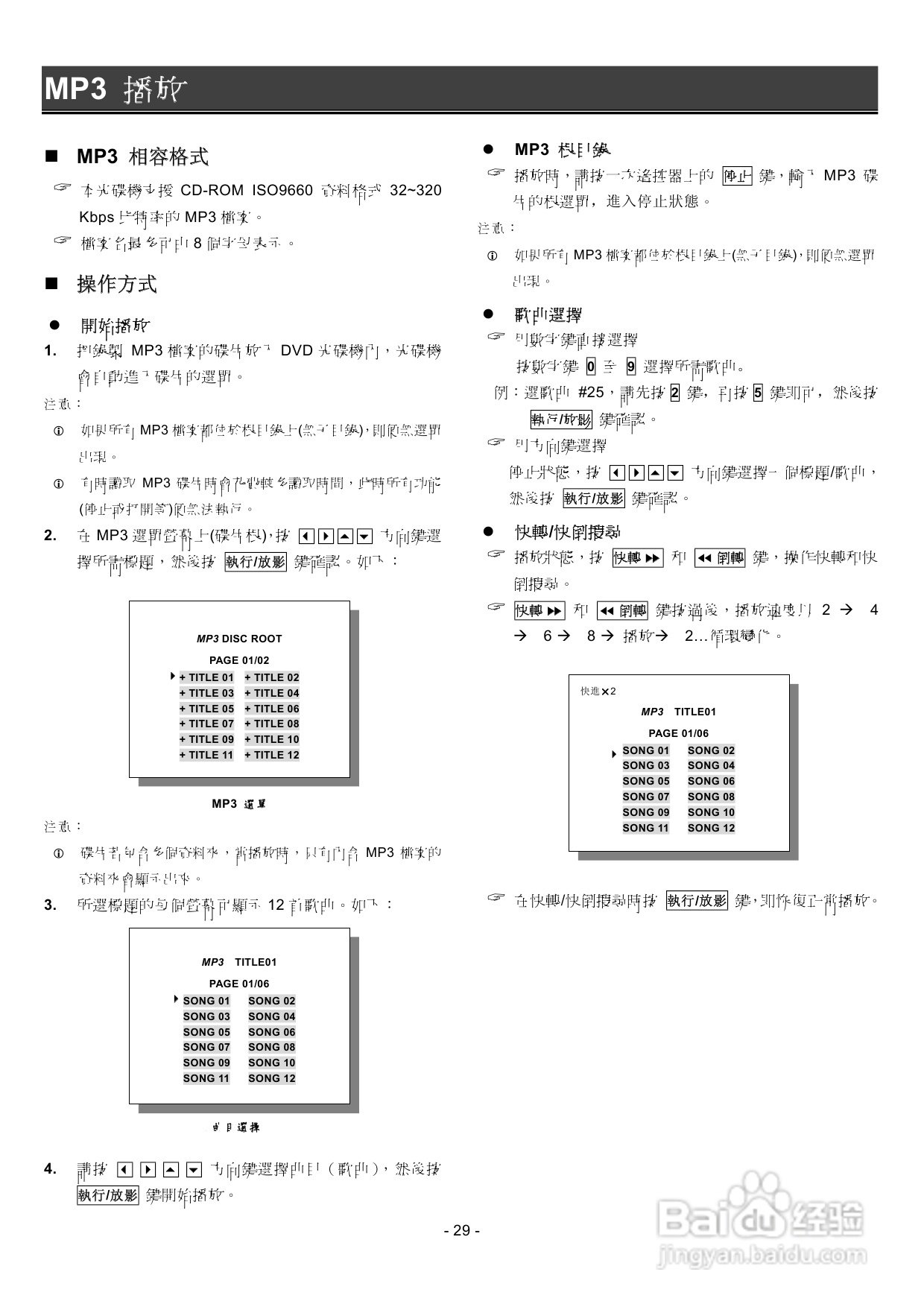 声宝DVB-A28K型DVD播放机说明书:[2]