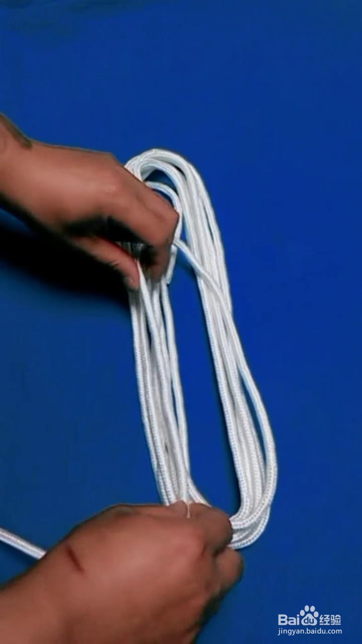 如何快速整理绳结
