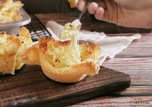土豆芝士吐司盏