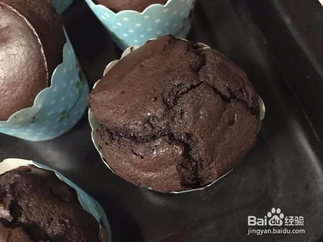 马芬巧克力蛋糕制作方法
