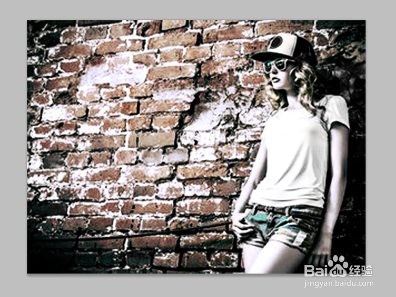 如何利用ps将照片调整成素雅效果