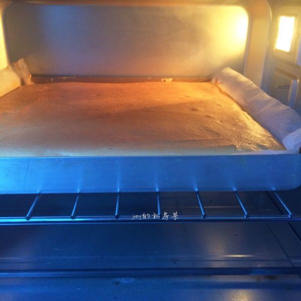 原味戚风蛋糕卷