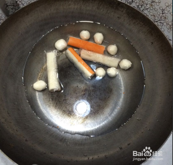 如何快速做蟹肉鸡蛋米粉