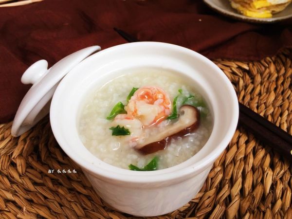 鲜虾瑶柱海鲜粥