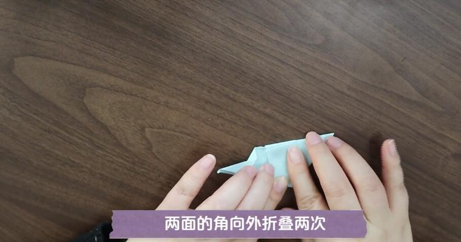 纸老鼠怎样折?