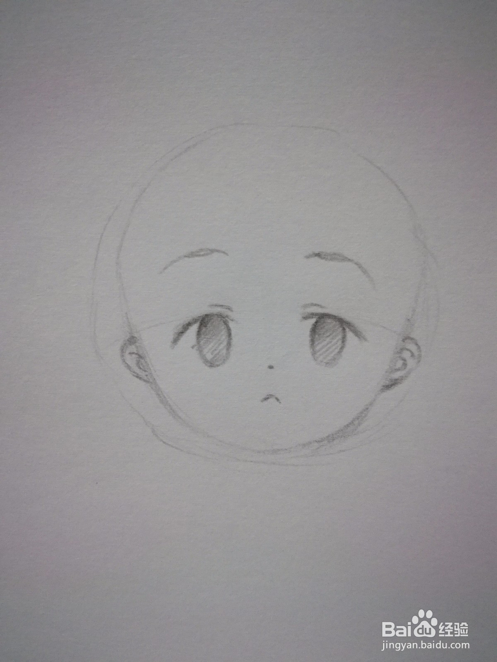 如何画漫画人物头部和五官