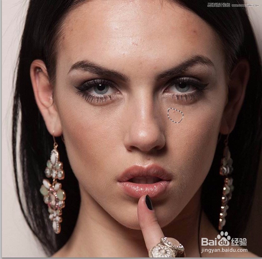 ps教程--污点修饰画笔、修复画笔工具、修补工具