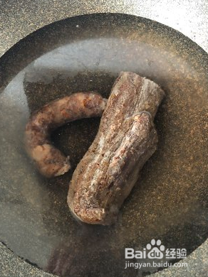 不放盐的腊肉土豆片