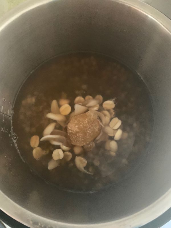 百合莲子绿豆汤