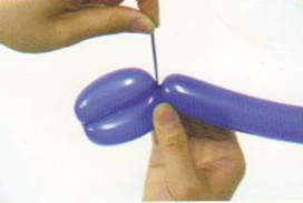 魔法气球造型系列之儿童脚踏车气球制作（上）