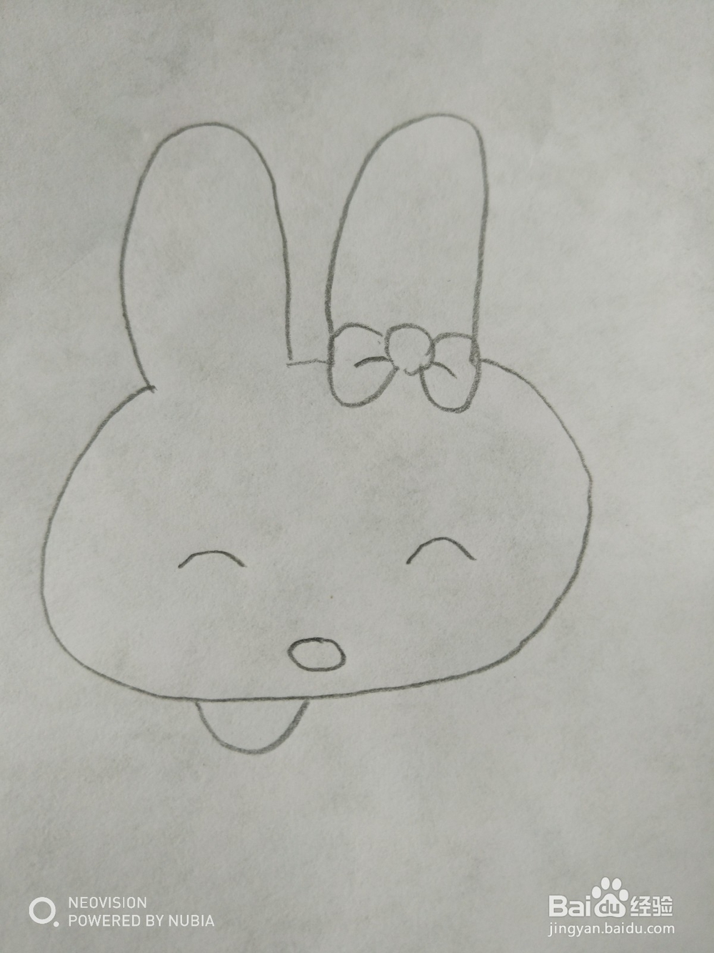 可爱的小萌兔怎么画