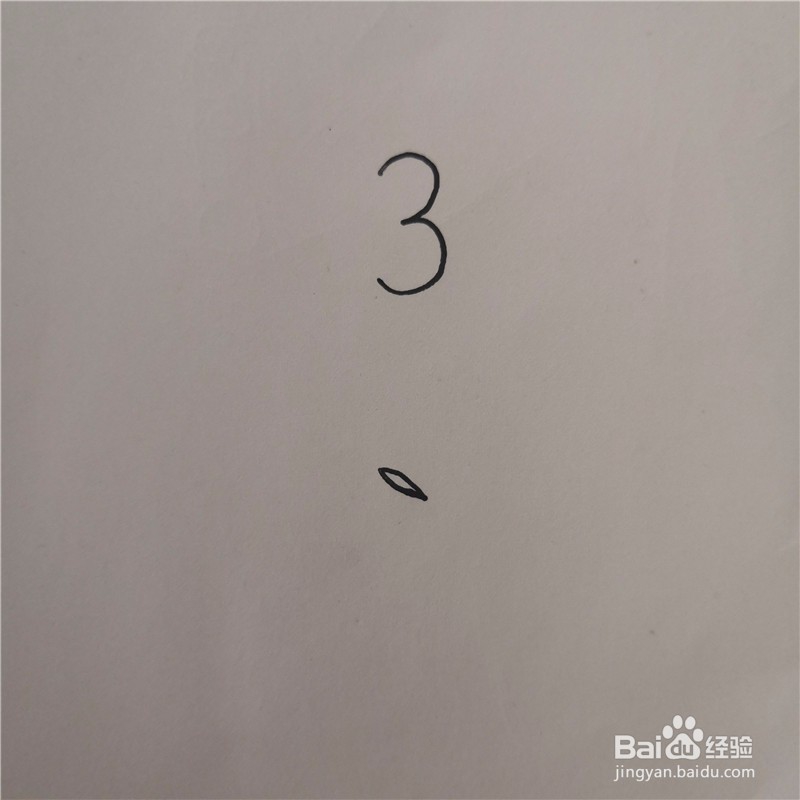 如何画数字象形画