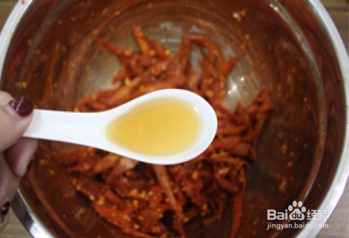 拌手撕明太鱼是怎么做的？家常做法教程