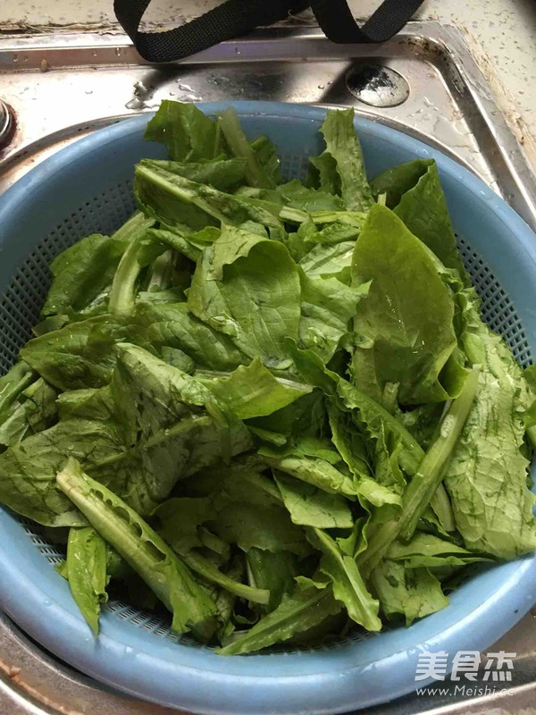 蒜蓉油麦菜的做法