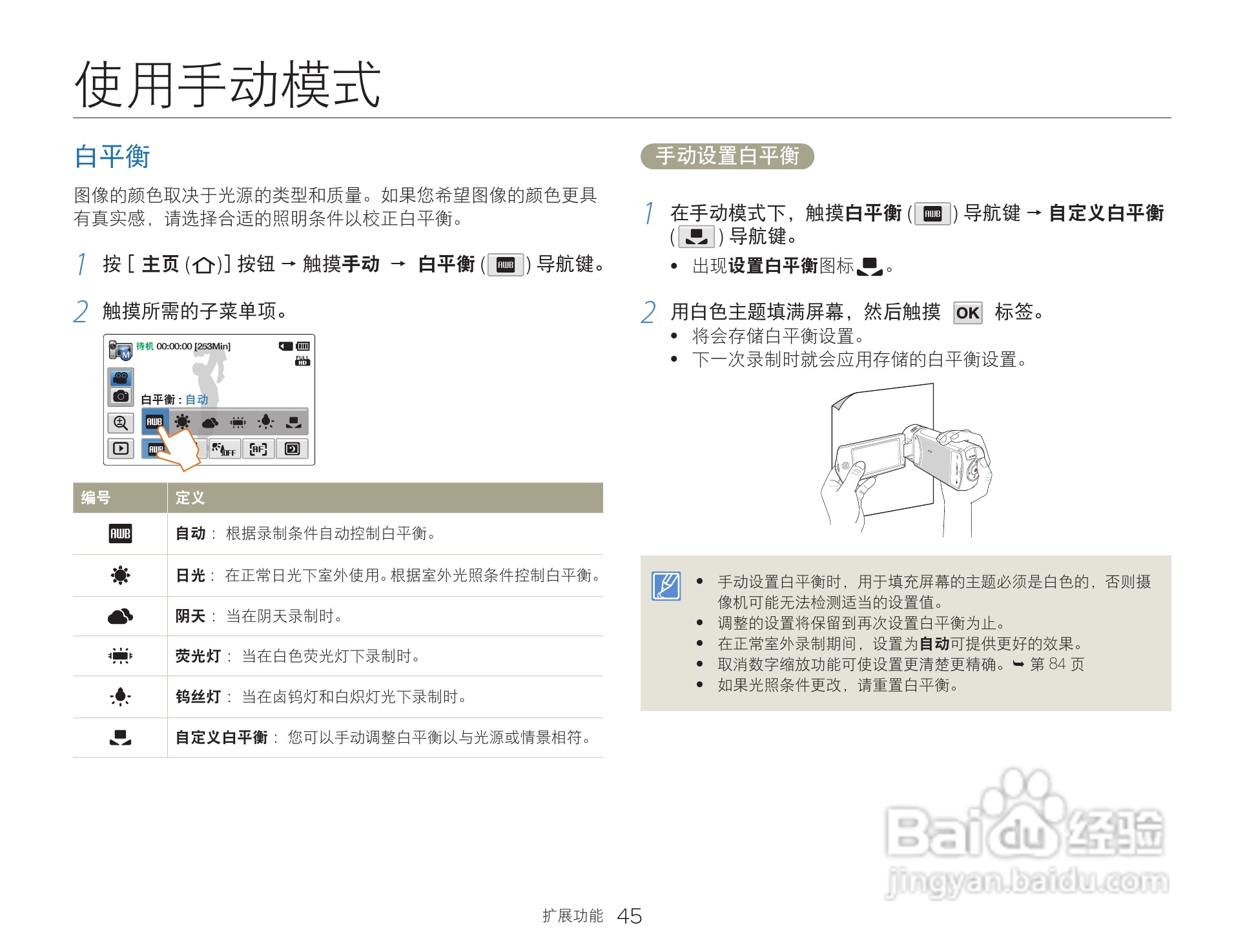 三星HMX-Q30数码摄像机说明书:[5]