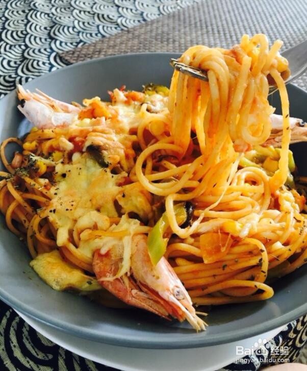 芝士焗面的做法