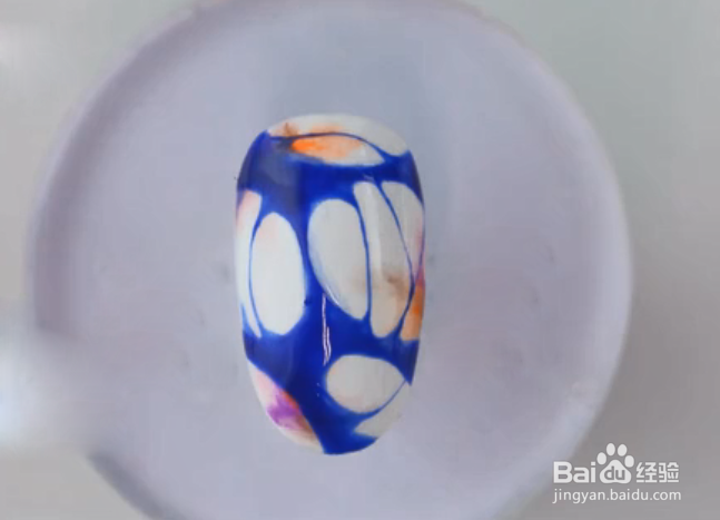 怎样做仿真水染效果美甲？