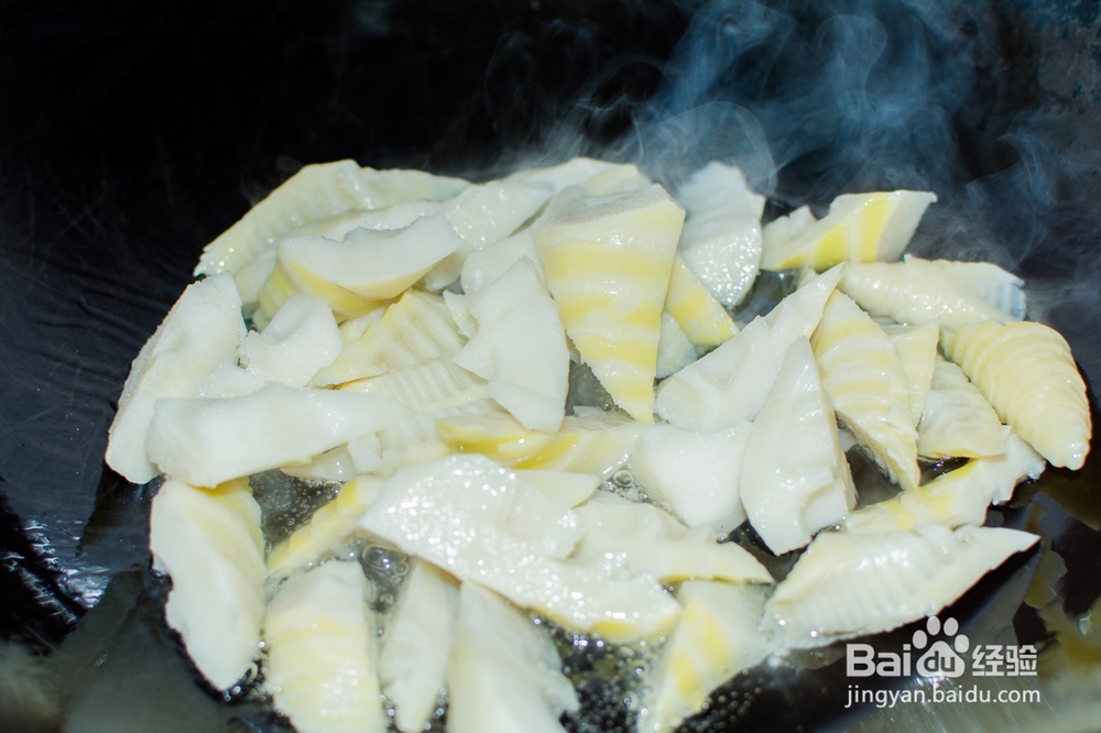 田园美食油焖春笋