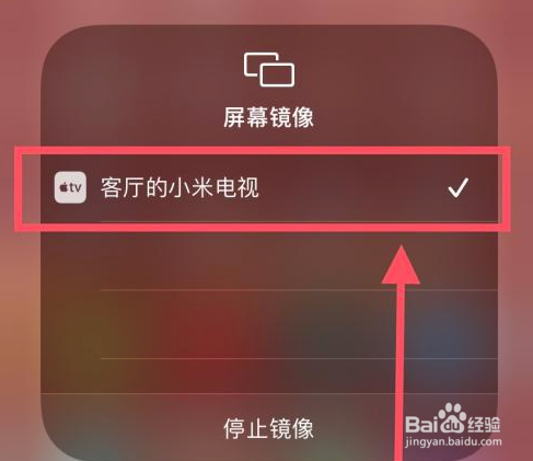 苹果iPhone手机如何投屏电视