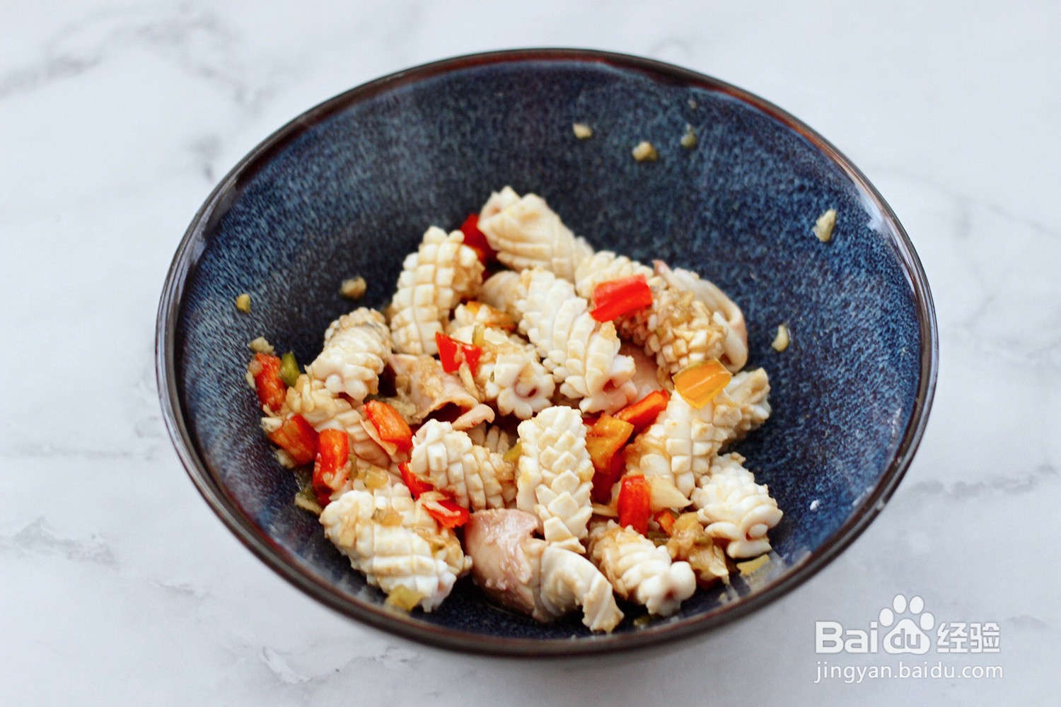 鱿鱼卷西兰花怎么做