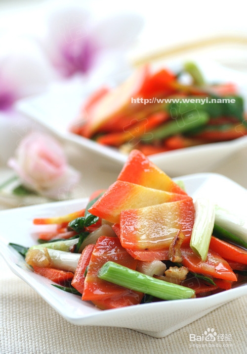 香蒜胡萝卜－－－成本2元的四川家常菜