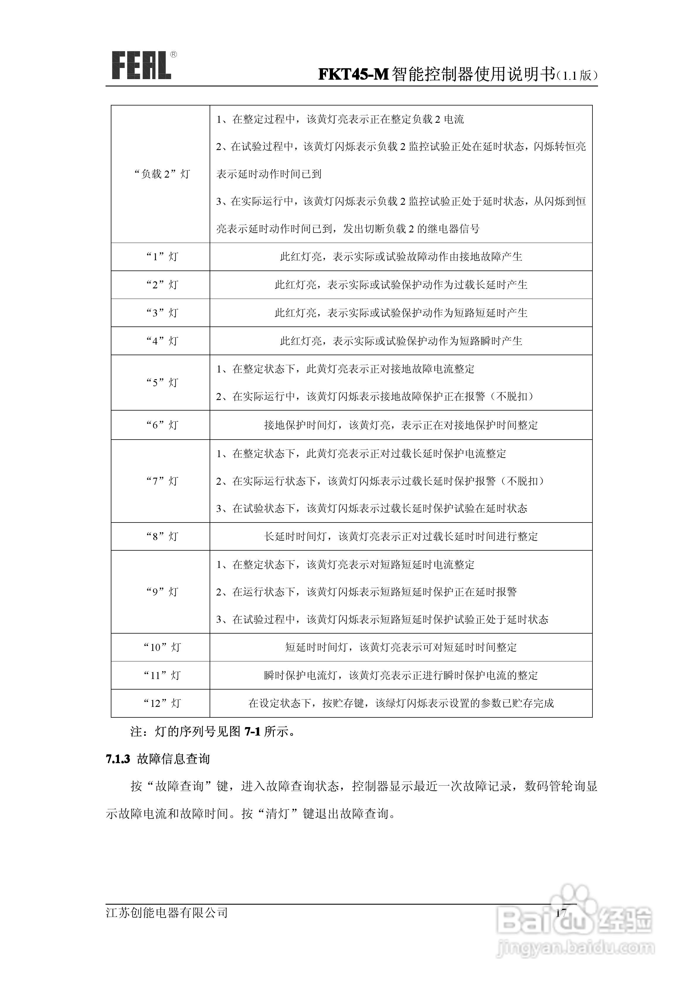 FKT45M系列控制器使用说明书1.1:[2]