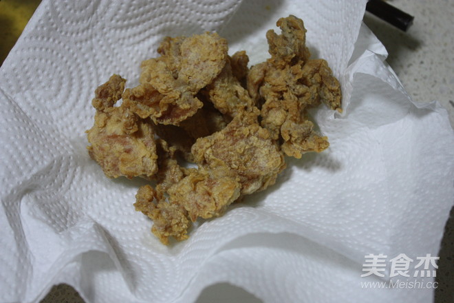 肉质四溢炸鸡块